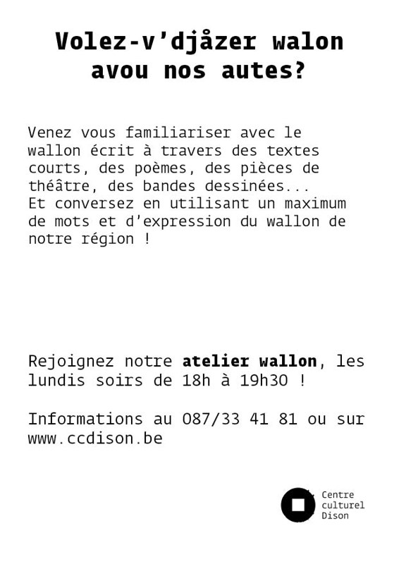 LMNR - Atelier Wallon